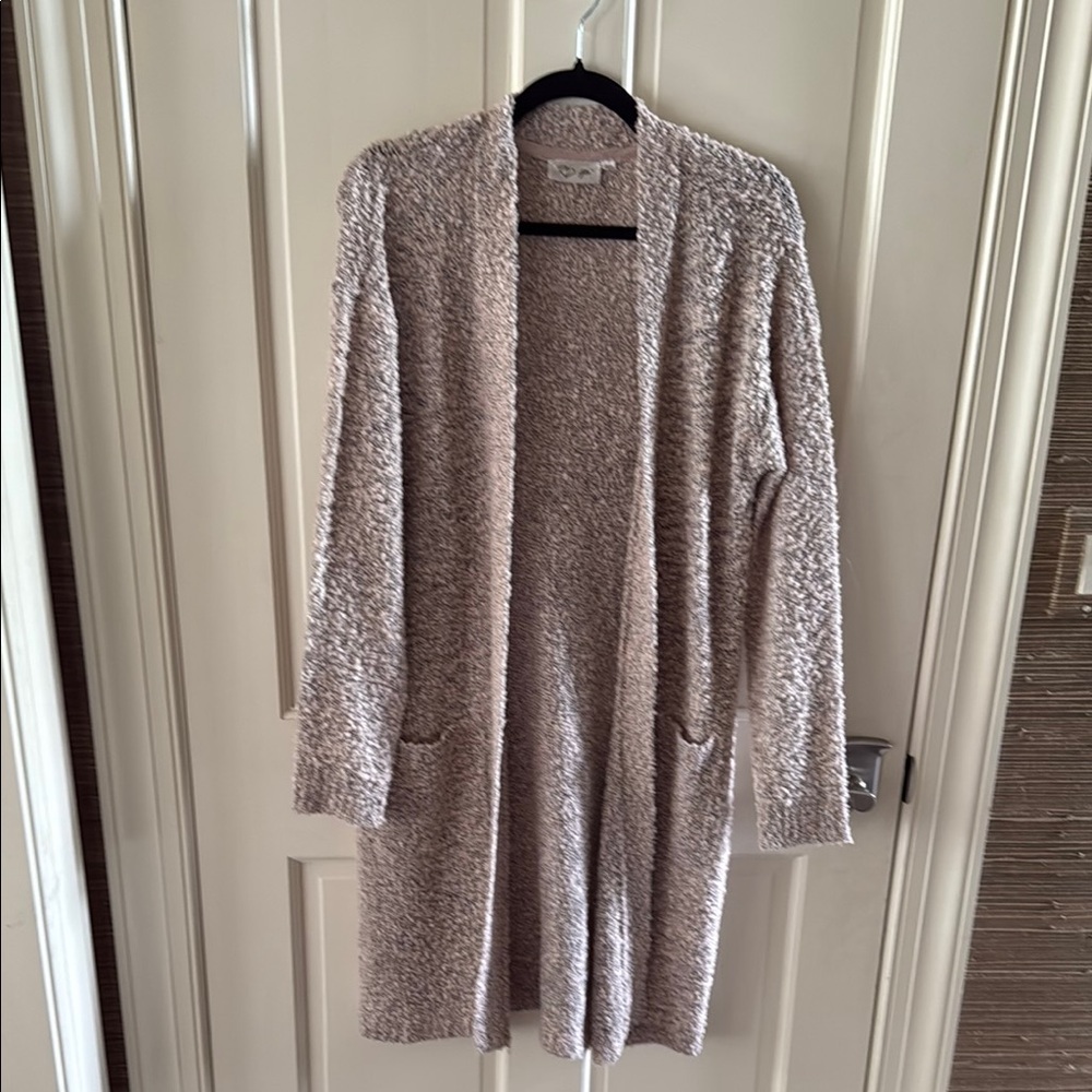 RD Style Pocket Cardigan Cozy blush Open-Front Cardigan